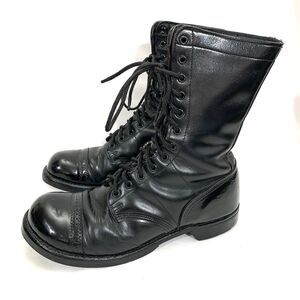 Corcoran 1500 Jump Boots Black Leather Military motorcycle USA Men’s 10.5 E